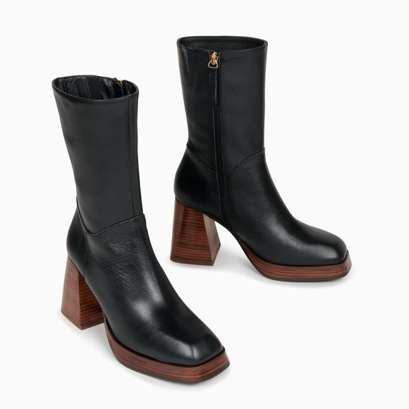 Feners Le Retro Noir Boots - Picture 2 of 6